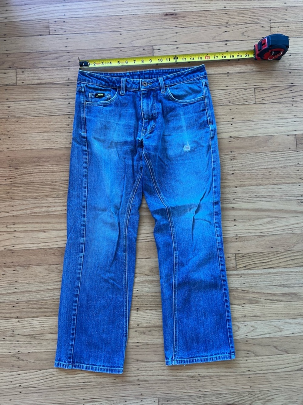 Vintage ORGANIC CLIMBING Made in USA Men's Denim Jeans 33 x 32